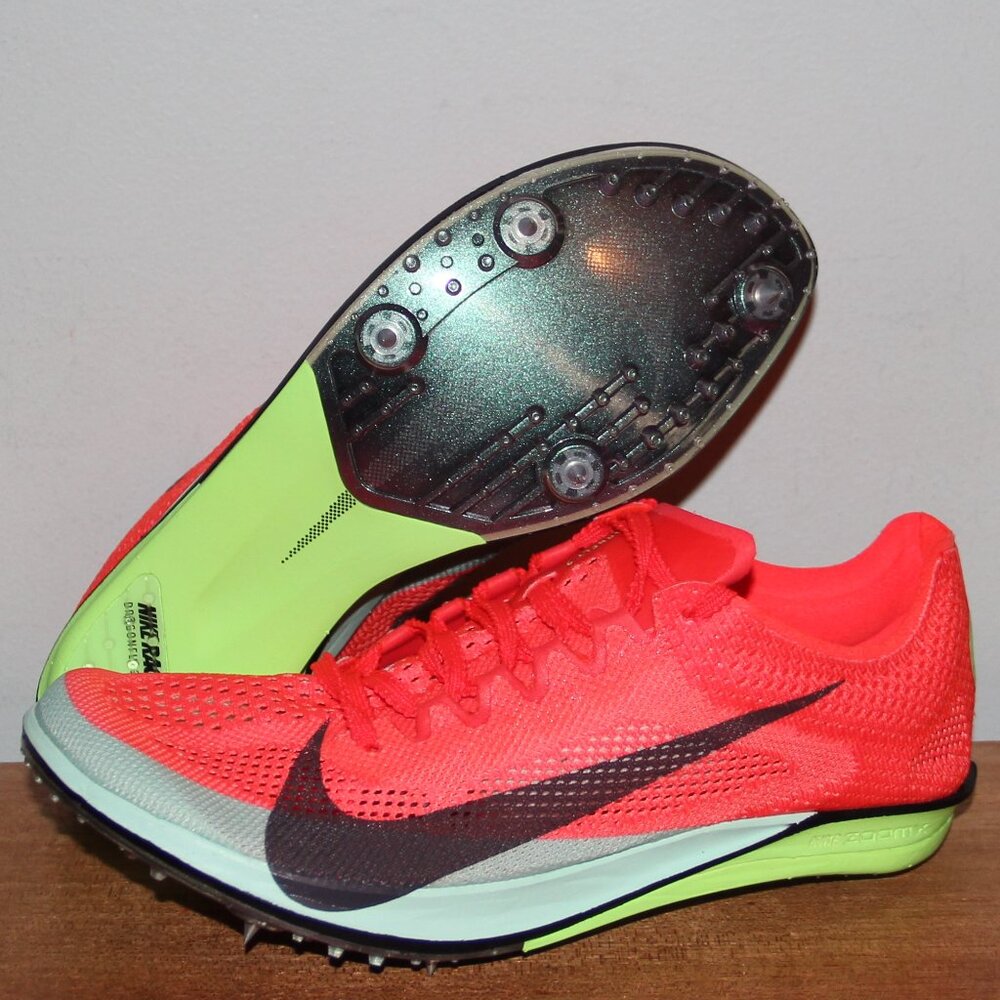 Nike ZoomX Dragonfly 2 Elite Track Spikes Mens 5.5 Womens 7 Crimson